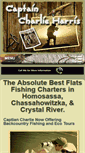 Mobile Screenshot of homosassaredfishing.com