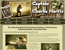 Tablet Screenshot of homosassaredfishing.com